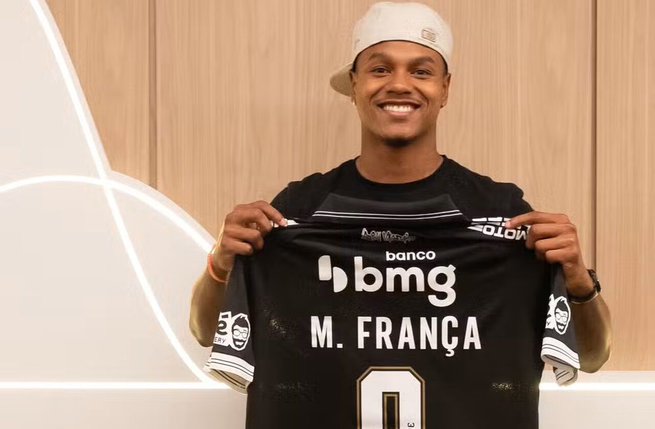 Empréstimo de Matheus França com o Vasco termina e jogador retorna ao Crystal Palace