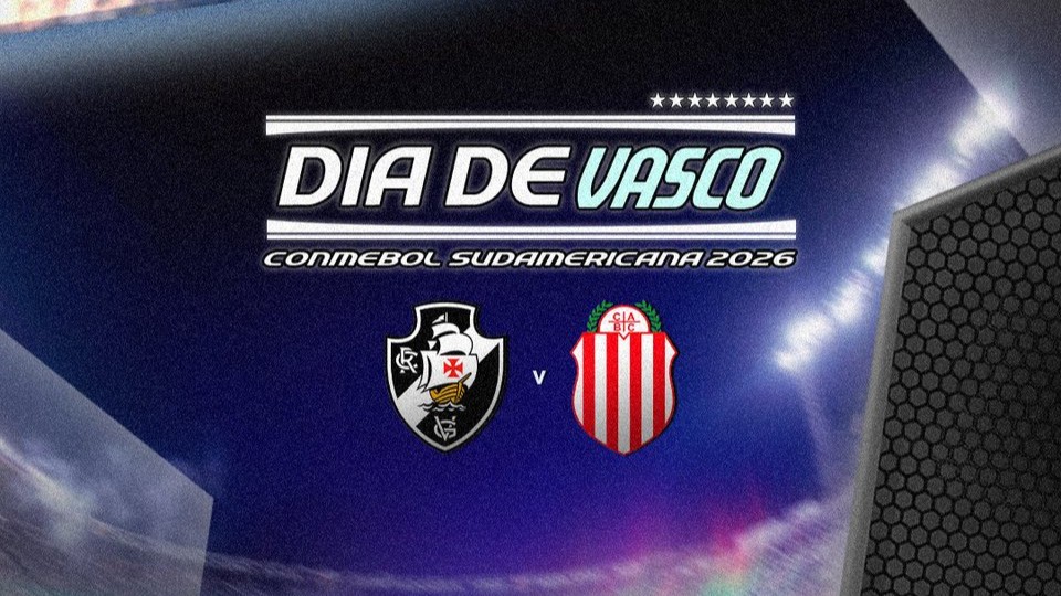 Vasco divulga arte oficial para jogo contra Barracas Central pela Sudamericana