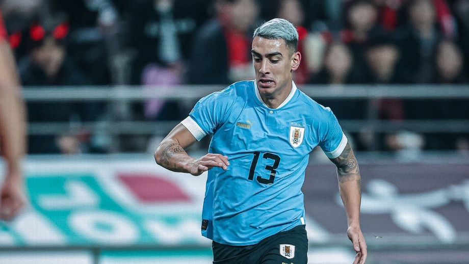 Puma Rodríguez fica fora da lista final do Uruguai para a Copa do Mundo
