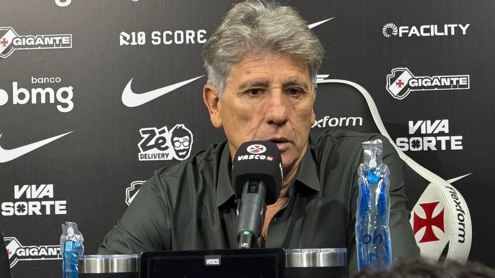 Entrevista coletiva de Renato Gaúcho após Vasco 0x1 Atlético-MG: técnico fala sobre contratações