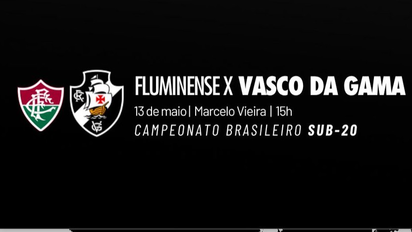Sub-20 do Vasco enfrenta Fluminense nesta quarta-feira pelo Campeonato Brasileiro
