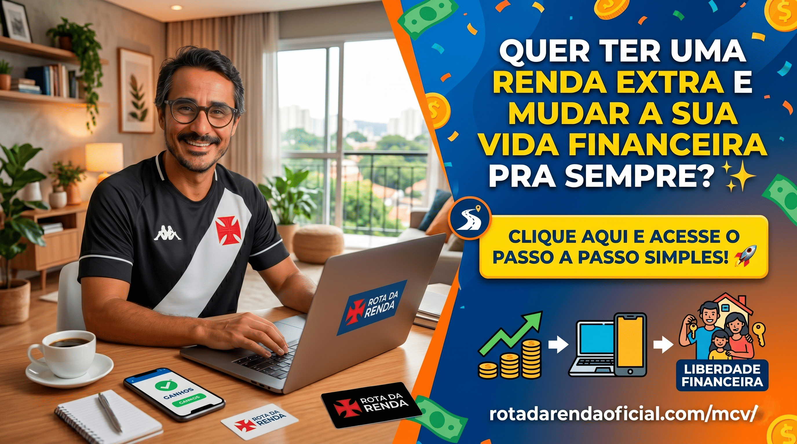 ☝️ QUER TER UMA RENDA EXTRA E MUDAR A SUA VIDA FINANCEIRA PRA SEMPRE?