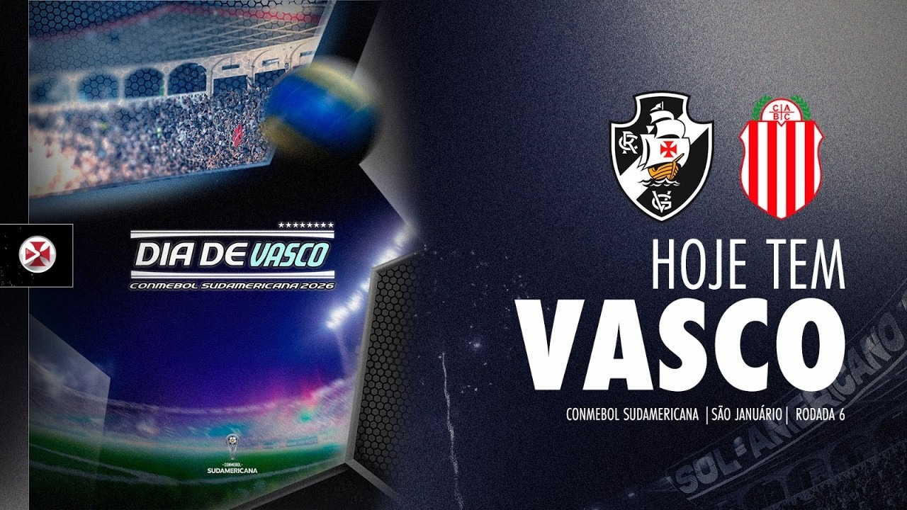 AO VIVO - VASCO x BARRACAS CENTRAL | COPA CONMEBOL SUDAMERICANA 2026 - 6ª RODADA